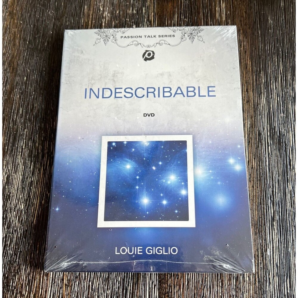 Indescribable Louie Giglio Passion Talk Series DVD Universe Space Sealed NEW